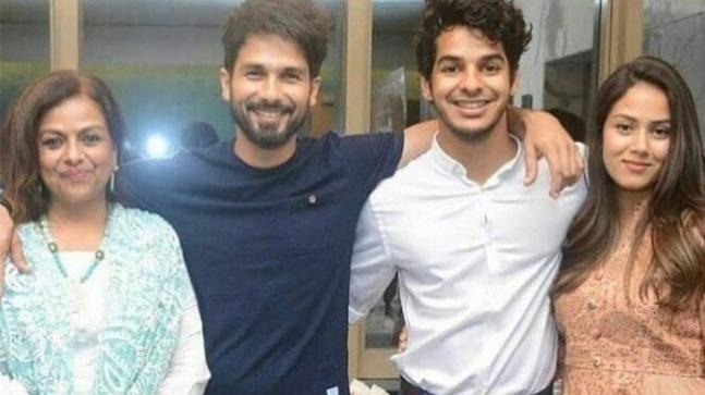 Shahid kapoor family pictures