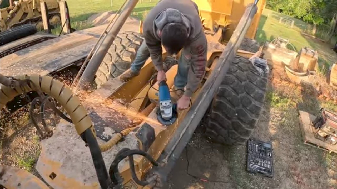 Repairs On Fred And Robert Learns To Drive Dump truck