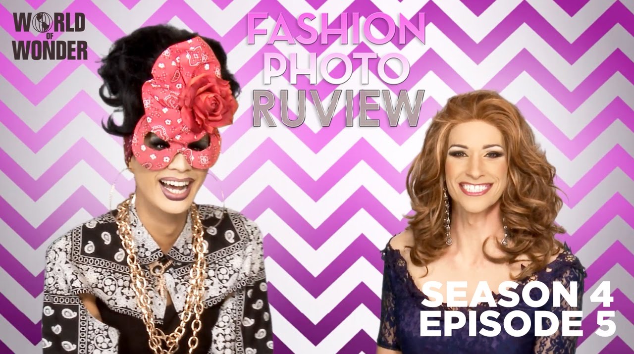 RuPaul's Drag Race Fashion Photo RuView with Raja and Nicole Paige Brooks: Season 4 Episode 5